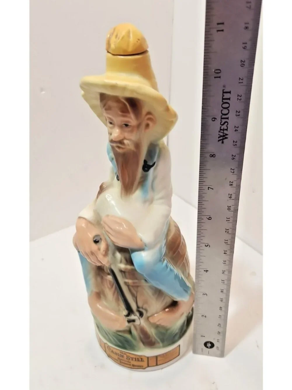 Old Cabin Still Collectors Gallery Decanter 1969 Hillbilly Design Stitzel Weller